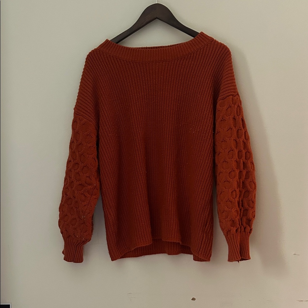 Women's Rust Sweater